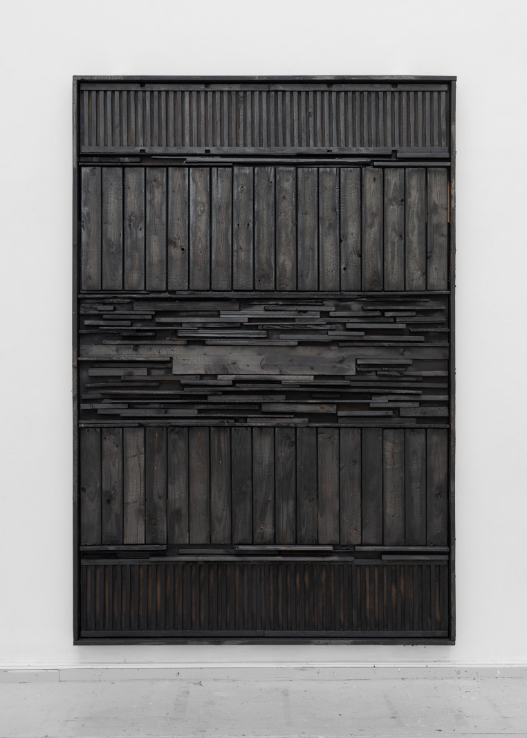 BILLEDSERIE: Limbo Rock af Søren Sejr på Viborg Kunsthal</br>Wood Relief nr 2 of 8 - Limbo Rock af Søren Sejr. Viborg Kunsthal 2022.</br>Foto: Jacob Friis-Holm Nielsen