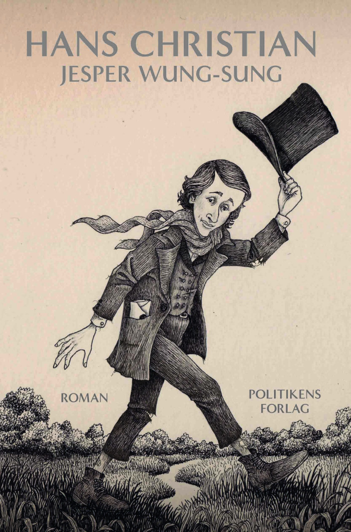 Ville H.C. Andersen få en diagnose i dag? Jesper Wung-Sung prøver at forstå manden bag eventyrene</br>Foside på Jesper Wung-Sungs bog Hans Christian.</br>Foto: Illustration: John Kenn Mortensen