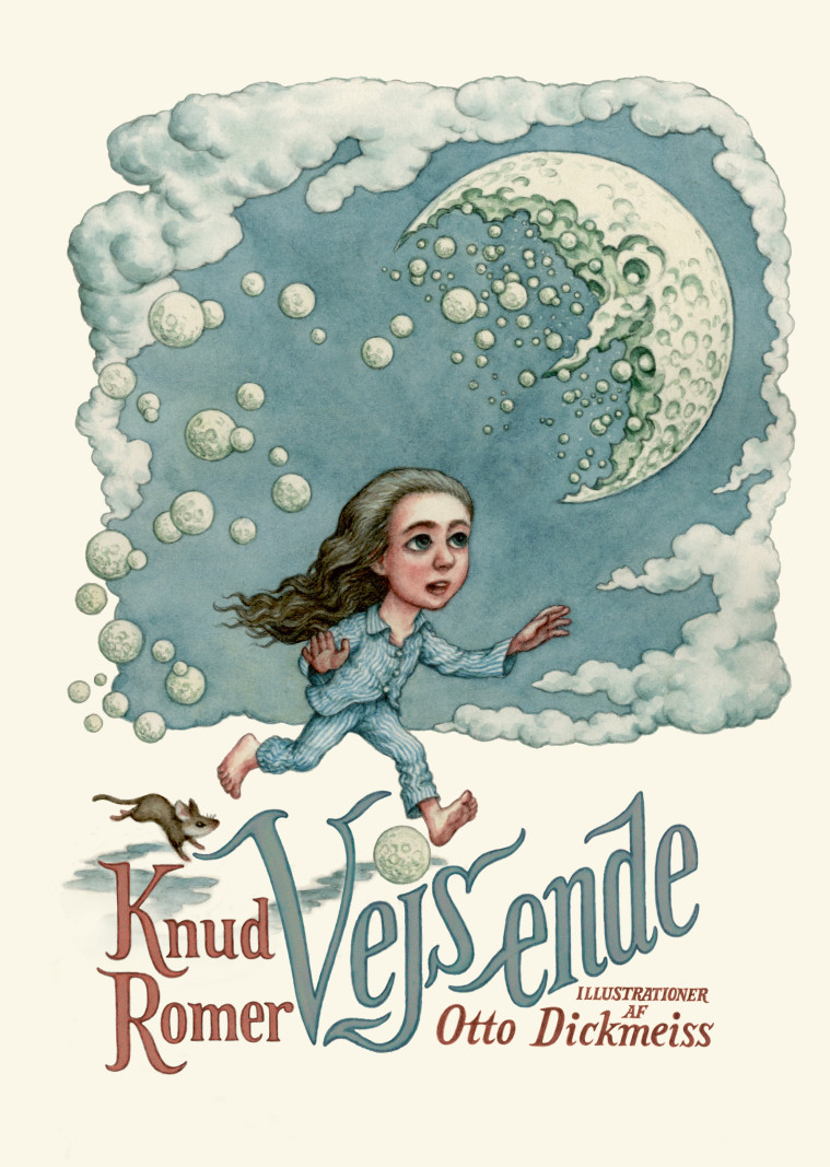 Knud Romer vil lade børnene klatre i træer, falde ned og rejse sig op igen</br>Forsiden på bogen ‘Vejs Ende‘. Tegnet af Otto Dickmeiss.</br>Foto: Otto Dickmeiss