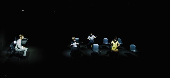 Blind mistillid og paranoia ad libitum</br>Kaldet er en psykologisk thriller på Studio på Aarhus Teater</br>Foto: Rumle Skafte