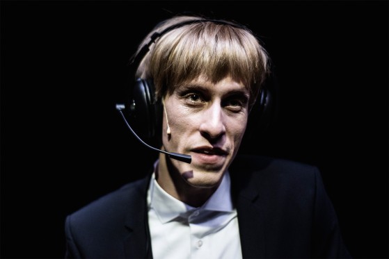 Blind mistillid og paranoia ad libitum</br>Kaldet er en psykologisk thriller på Studio på Aarhus Teater</br>Foto: Rumle Skafte