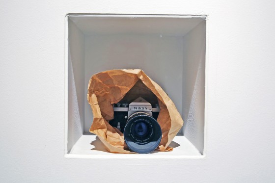 Overvågning til vi passer ind i samfundet</br>Meriç Algrün Ringborg (TR/SE). Which no one will ever see, 2012. Mixed Media</br>Foto: PR-foto/ Kunsthal Aarhus - Jens Møller