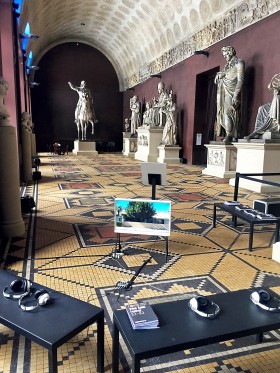 Videokunst på diskret visit i byrummet</br>Videoværkerne kan ses over hele landet på www.fokusfestival.dk.</br>Foto: PR-Foto / Nikolaj Kunsthal