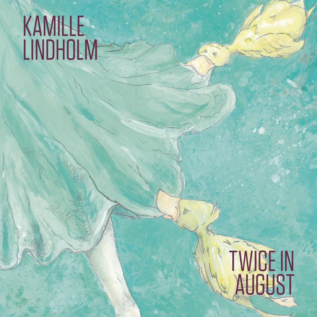Kæmper med musikken som sit våben</br>Kamille Lindholms debutalbum har fået titlen Twice in August. Coveret er tegnet af Christoffersen efter en drøm, Kamilla Lindholm havde for nogle år siden.</br>Foto: Sixten Therkildsen