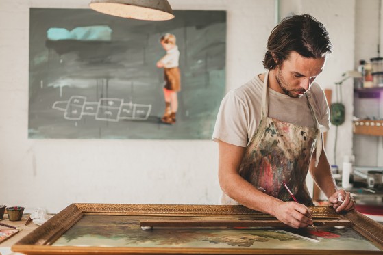Er du barn af bøger?</br>Oliver Jeffers Barn af bøger udkommer den 17. marts på dansk.</br>Foto: PR / foto - Walker Books