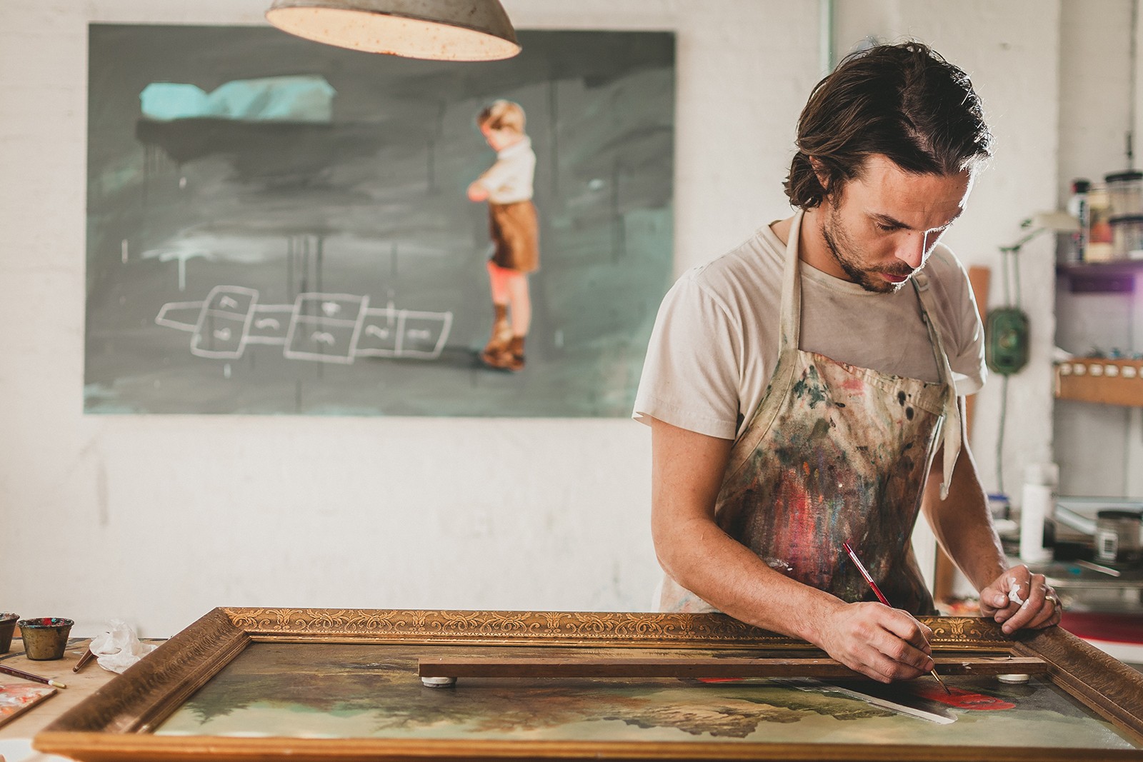 Er du barn af bøger?</br>Oliver Jeffers Barn af bøger udkommer den 17. marts på dansk.</br>Foto: PR / foto - Walker Books