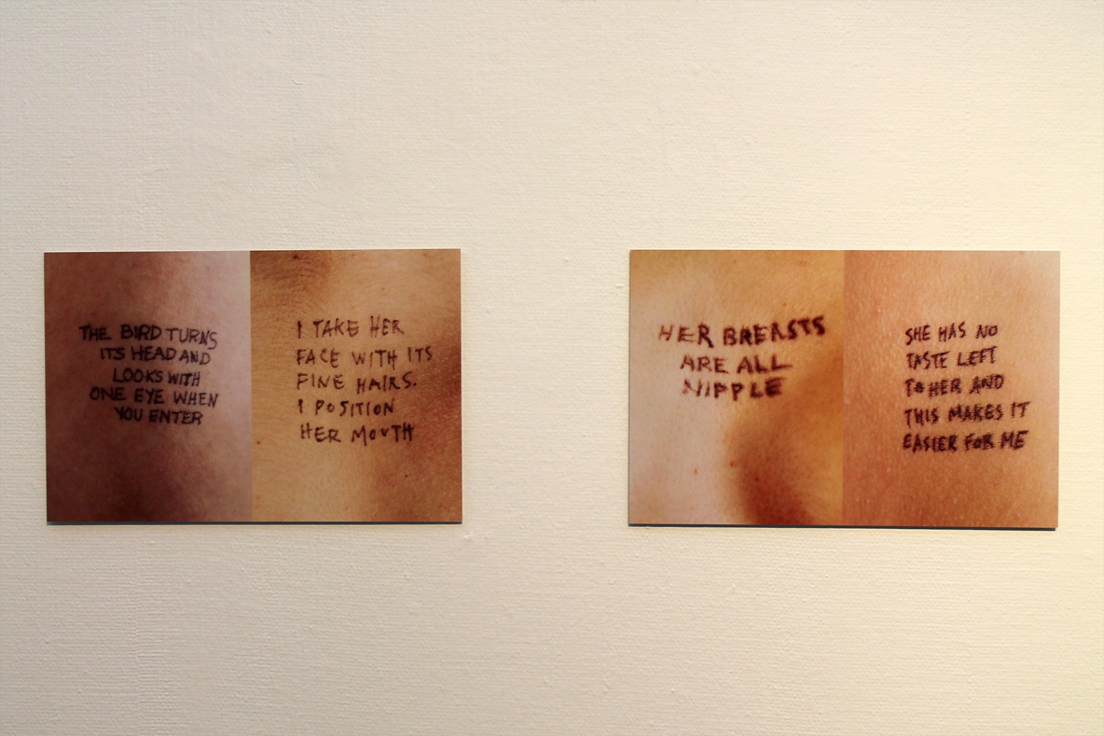 Begæret æder sjælen op</br>En voldtægtsmands tanker ridset ind i huden på offeret?</br>Foto: Andreas Vinther Jensen