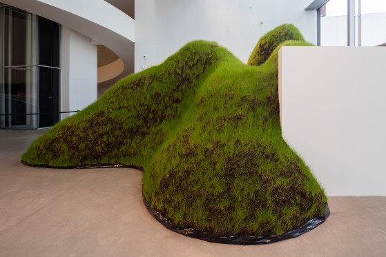 Gigant udstilling på ARoS skal sætte aftryk i Europa</br>Per Kristian Nygårds Not Red But Green har indtaget Boys plads.</br>Foto: PR-foto / ARoS - Anders Sune Berg