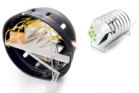 Byg et elefanthus derhjemme</br>En gammel lampe kan blive til et museum, og en holder til ristet brød kan blive til et spændende opholdssted, når man går i gang med opgaverne i den nye bog.</br>Foto: Jens Hemmel