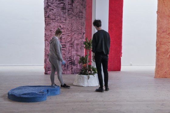 Afgang 17 Det Jyske Kunstakademi</br>Værk af Tine Adler.</br>Foto: Mariana Gil