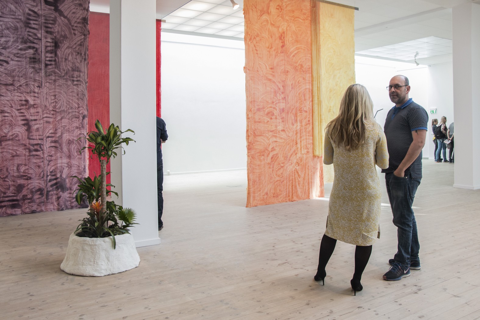 Afgang 17 Det Jyske Kunstakademi</br>Værk af Tine Adler.</br>Foto: Mariana Gil