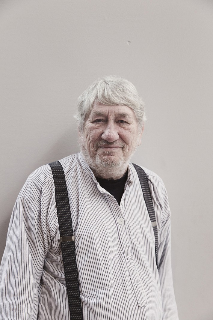 Model for fri leg</br>Palle Nielsen holdt sig ude af kunstscenen fra slutningen 1970'erne og indtil der var fornyet international interesse for Modellen.</br>Foto: Pr-foto / ARKEN - Sofie Amalie Klougart