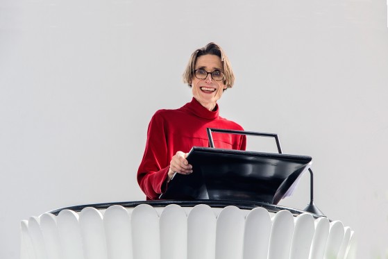 Jeg er først og fremmest bare et menneskeligt væsen</br>Madame Nielsen forsøger ikke at være eller at lyde som nogen andre end sig selv, selvom man måske kunne tro det.</br>Foto: Mariana Gil