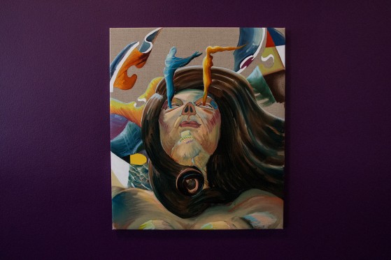 HVOR TAGER DU HEN FOR AT OPLEVE KUNST?</br>Martin Bigums udsmykning på på Marselisborg Gymnasium.</br>Foto: Mariana Gil