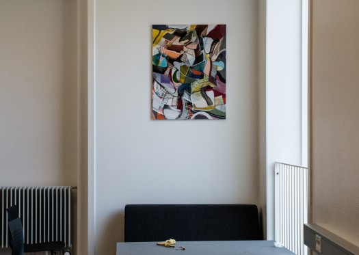 HVOR TAGER DU HEN FOR AT OPLEVE KUNST?</br>Martin Bigums udsmykning på på Marselisborg Gymnasium.</br>Foto: Mariana Gil