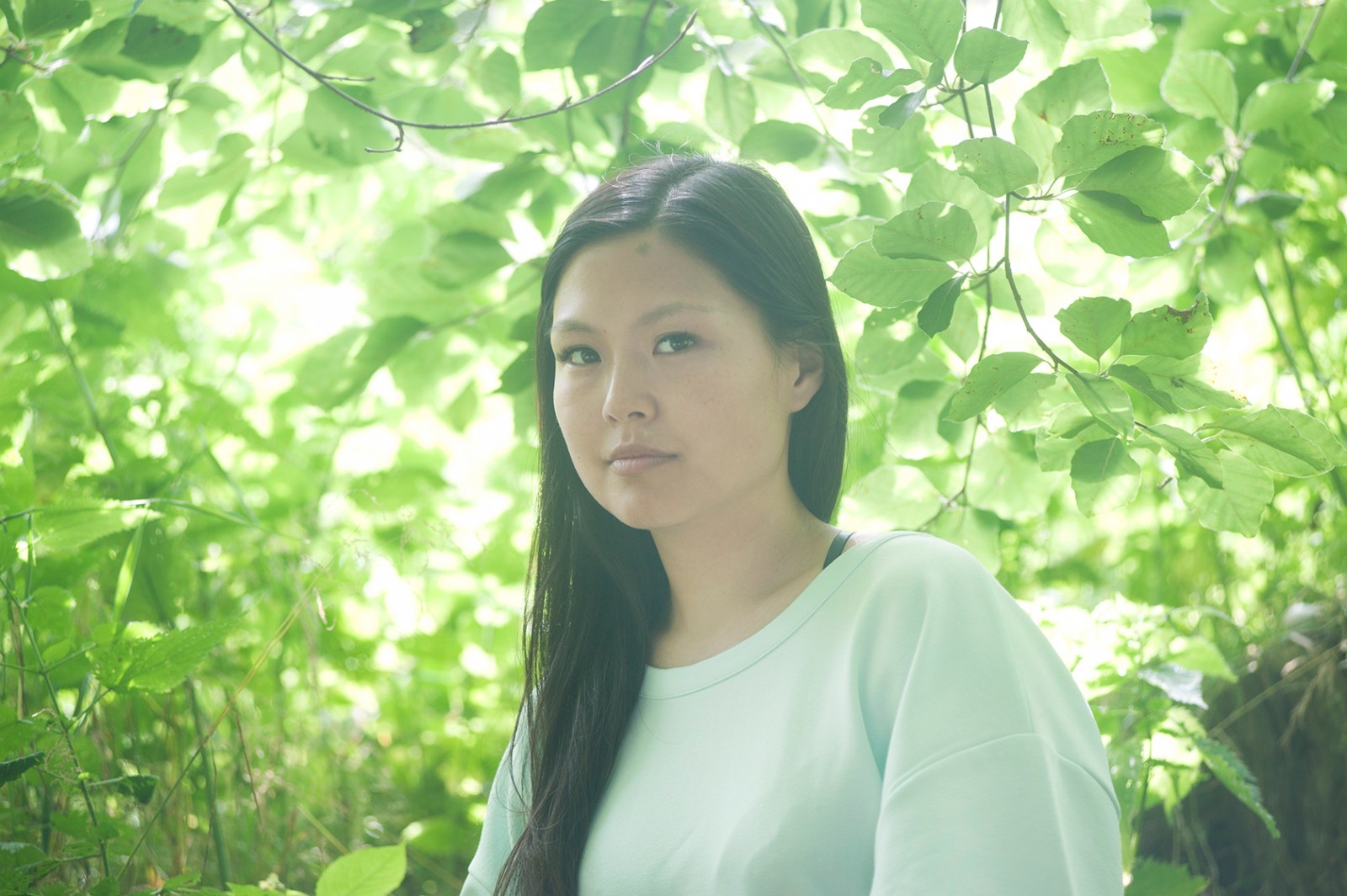 KULTUREN KAN IKKE TAGES SOM POLITISK GIDSEL</br>Billedkunstneren Jette Hye Jin Mortensen står bag Violette Visioner.</br>Foto: PR-foto