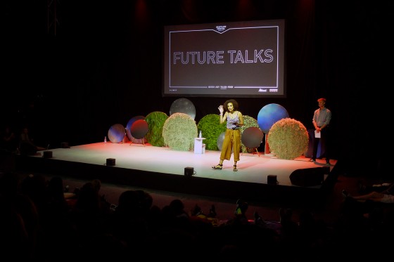 Billedserie fra Heartland 2017</br>Heartland Future Talks, Edmonia Baker & Jesper Knudsen: 