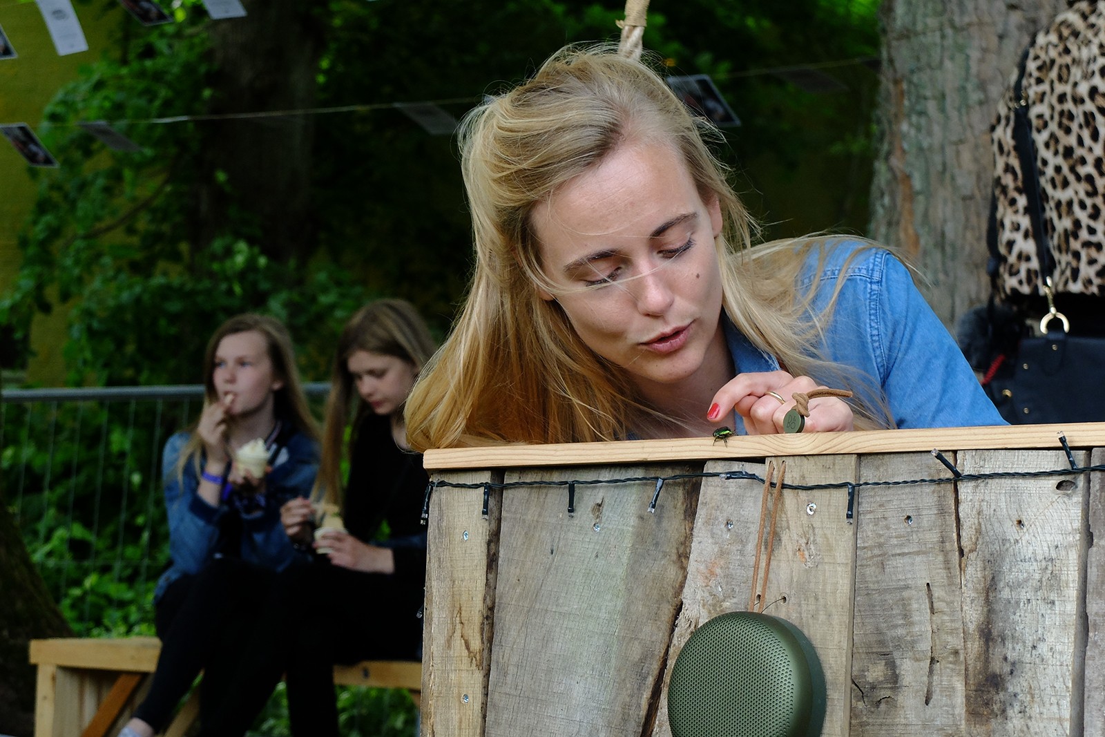 Billedserie fra Heartland 2017</br>Fra den del af Heartland, der kaldes Riverside installation med B&O Soundbeds</br>Foto: Pil Lindgreen