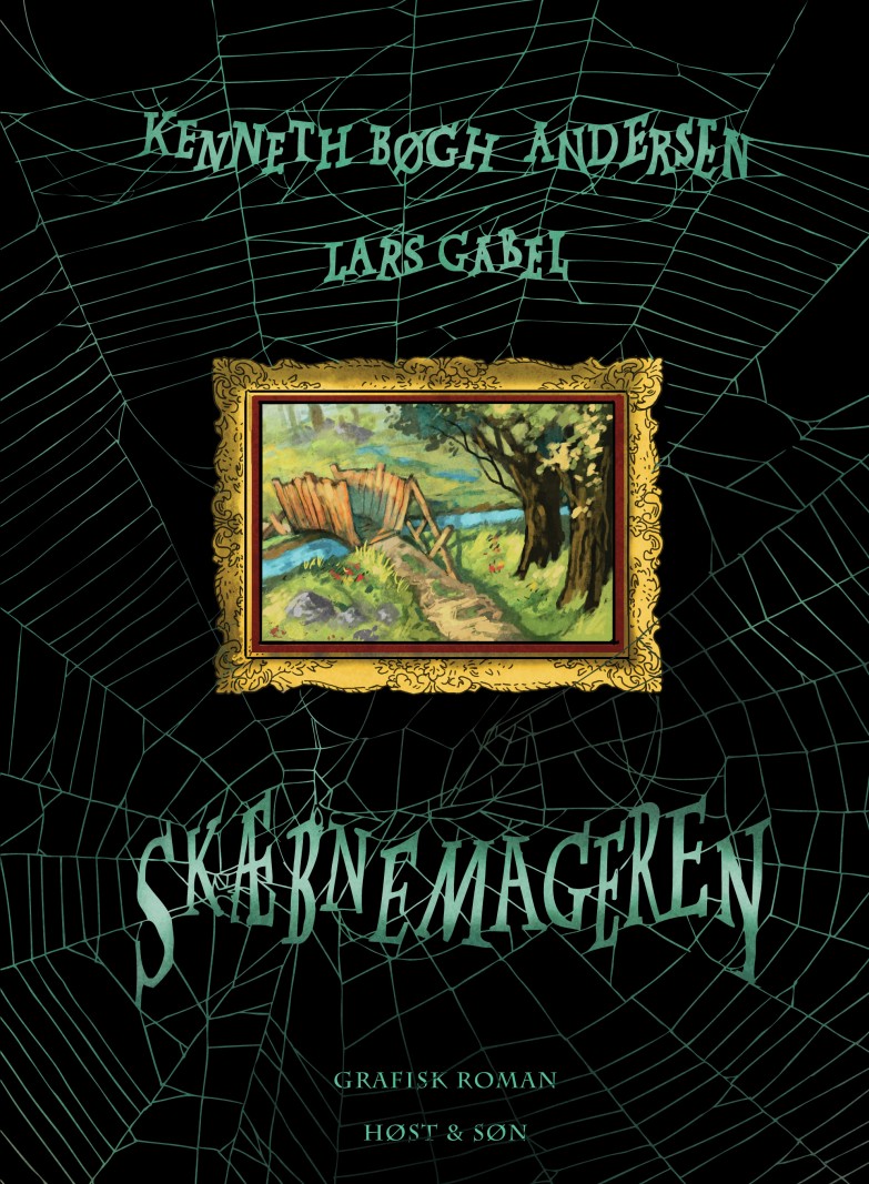Kenneth Bøgh Andersen skriver om det onde, der er inde i os</br>Kenneth Bøgh Andersen og Lars Gabel vil introducere en ny generation af læsere for tegneserier med Skæbnemageren.</br>Foto: Illustration af Lars Gabel