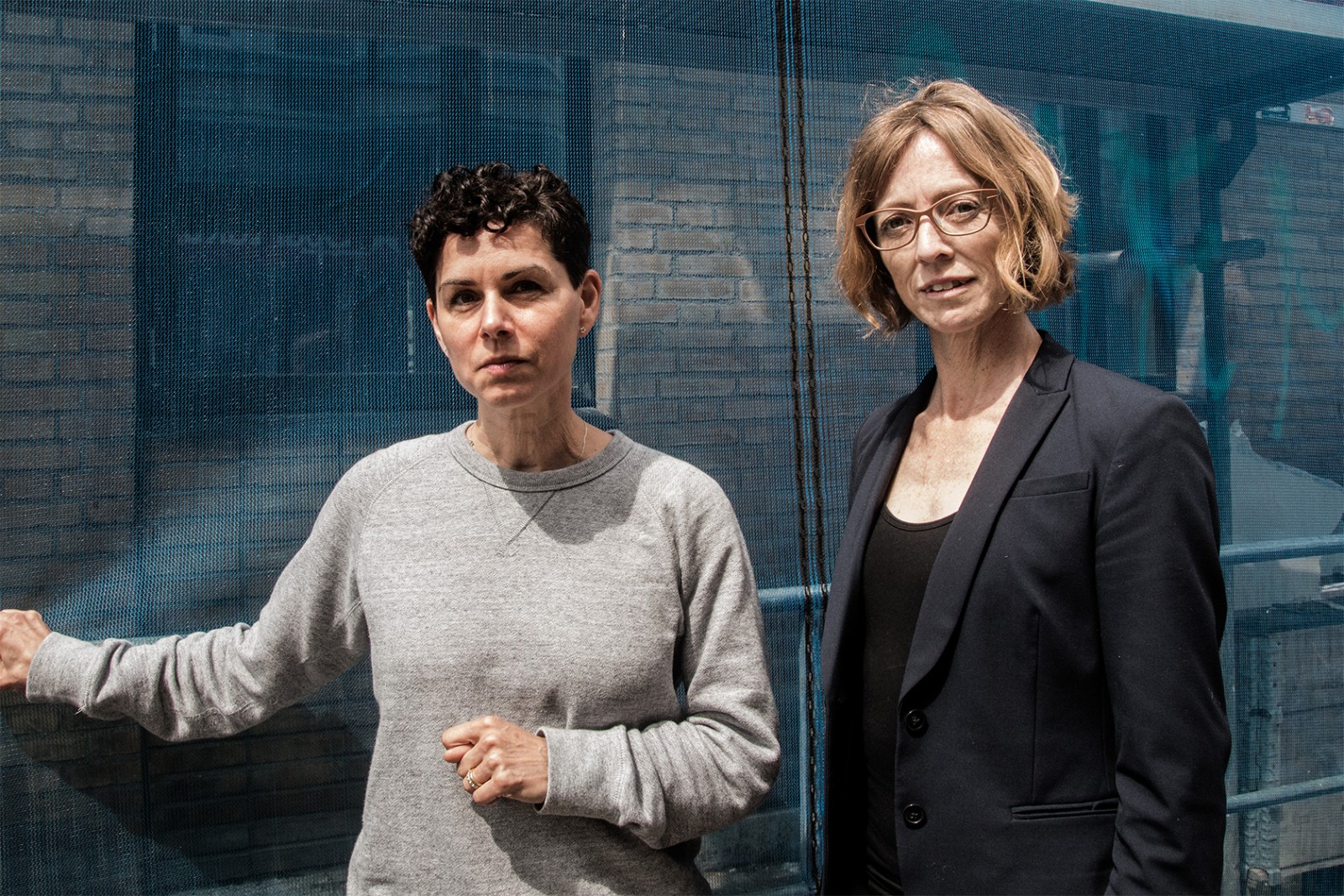 Tag plads i regnbuen på ARoS og oplev danseforestilling på gaden</br>Jasmine Wilson fra Studio Wayne McGregor og Ulla Gad fra Dansehallerne fortæller om LightLens</br>Foto: Mariana Gil