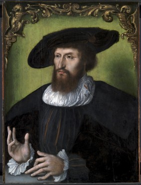 Billedets politik</br>En ukendt kunstner har brugt Sittows portræt som et forlæg til sit eget billede. Det var normalt for kunstnere i 1500-tallet at udføre replikker, kopier og varianter af hinandens arbejder.</br>Foto: PR-foto / Statens Museum for Kunst