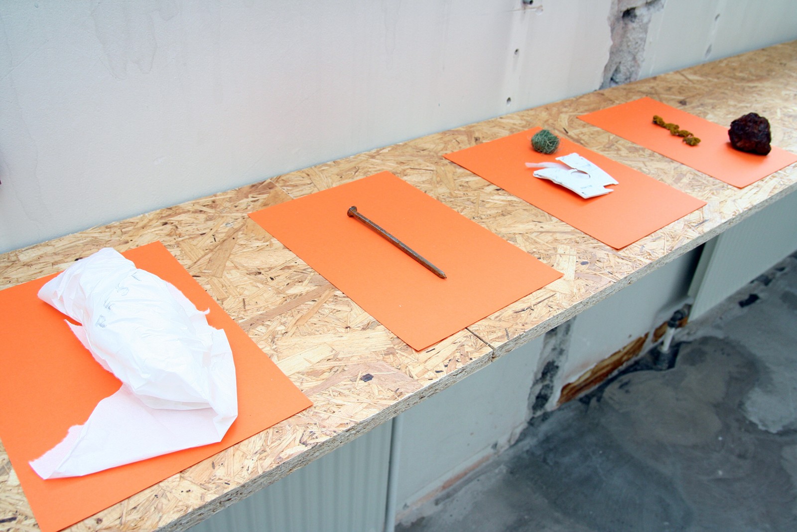 Udstilling på KH7 artspace udforsker sprogets udstrækning og fysik</br>Kunstnerne har blandt andet hentet inspiration fra miljøet på Aarhus Havn omkring KH7 artspace.</br>Foto: Sixten Therkildsen