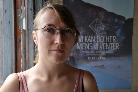 Kunstens røst er stadig højaktuel i dagens klimadebat</br>Sissel Thastum er  kurator for projektet og en af de fire kunstnere, der udstiller sammen med Olafur Eliason og Adam Jeppesen.</br>Foto: Sixten Therkildsen