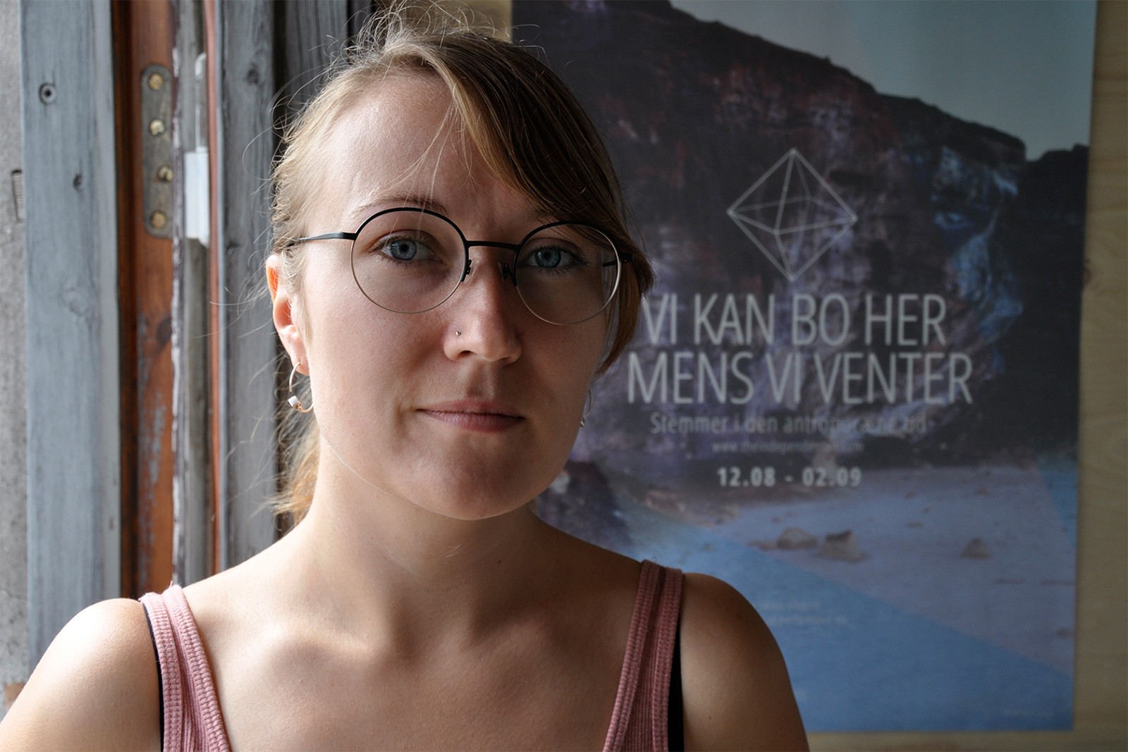 Kunstens røst er stadig højaktuel i dagens klimadebat</br>Sissel Thastum er  kurator for projektet og en af de fire kunstnere, der udstiller sammen med Olafur Eliason og Adam Jeppesen.</br>Foto: Sixten Therkildsen