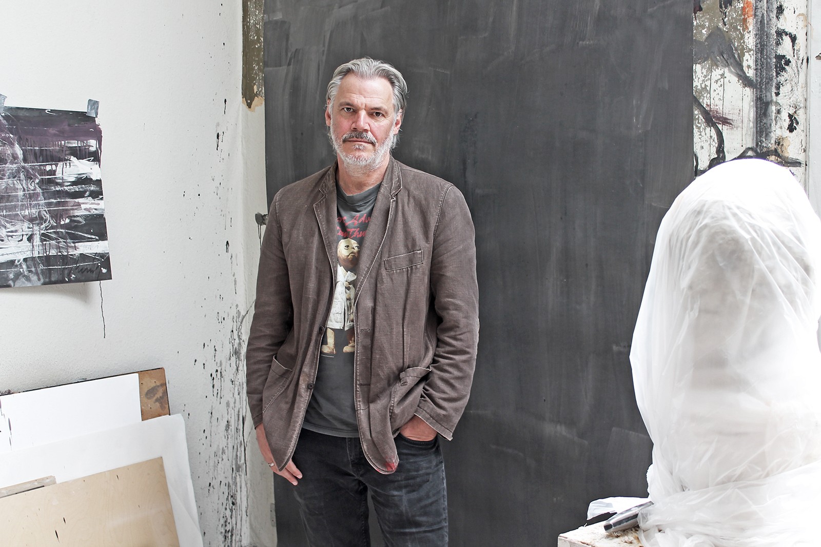 Lemmerz i virkeligheden</br>Christian Lemmerz arbejder nu også med kunst i Virtual Reality.</br>Foto: Andreas Vinter Jensen 