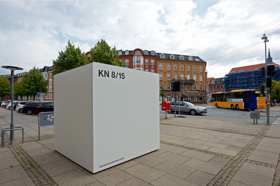 Kunsten rykker ud til borgerne, når Aalborg får 15 minikunsthaller</br>KN8 // Rasmus Johannsen, Aalborg Station</br>Foto: PR-foto / Kunsthal Nord - Kim Aagaard
