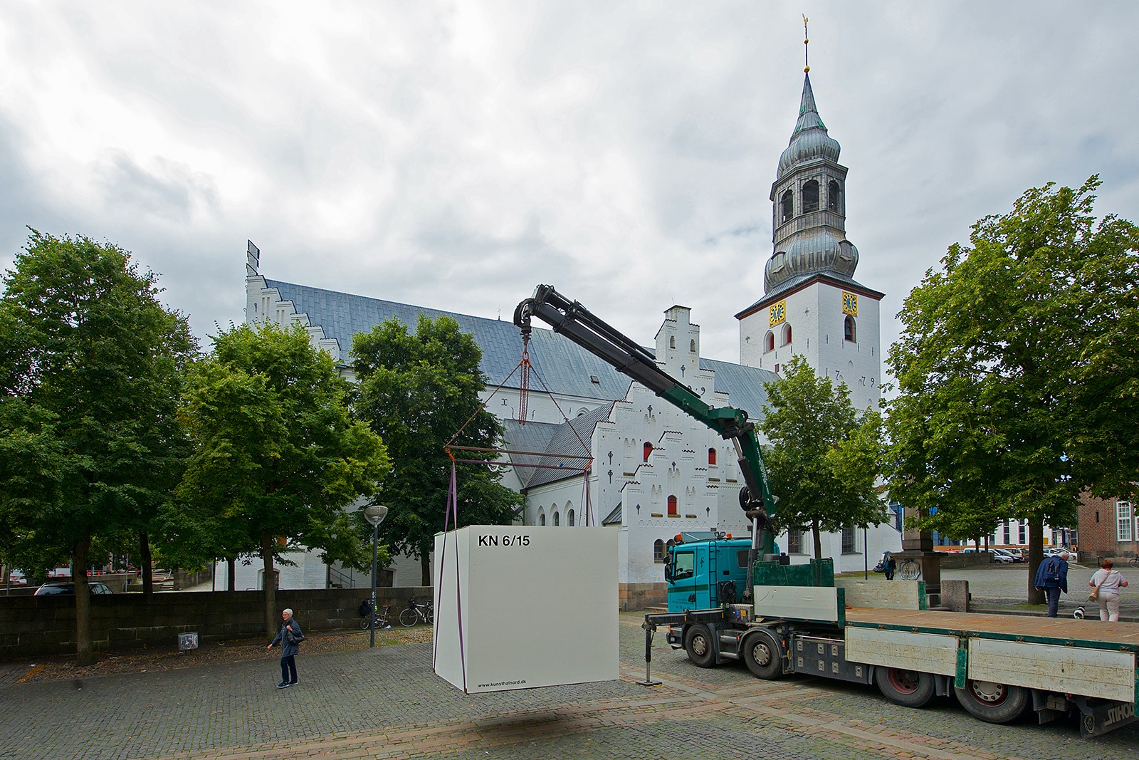 Kunsten rykker ud til borgerne, når Aalborg får 15 minikunsthaller</br>KN6 // Stine Marie Jacobsen, Gammel Torv
<br /></br>Foto: PR-foto / Kunsthal Nord - Kim Aagaard