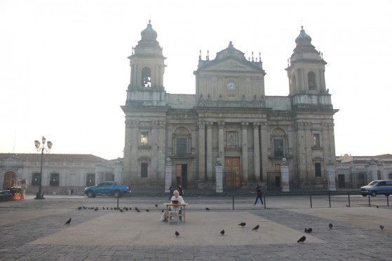 Sophie Dupont - Kunst om alt det, vi tager for givet</br>Sophie Dupont under performancen Marking Breath i Guatemala City.</br>Foto: PR-foto / Sophie Dupont 
