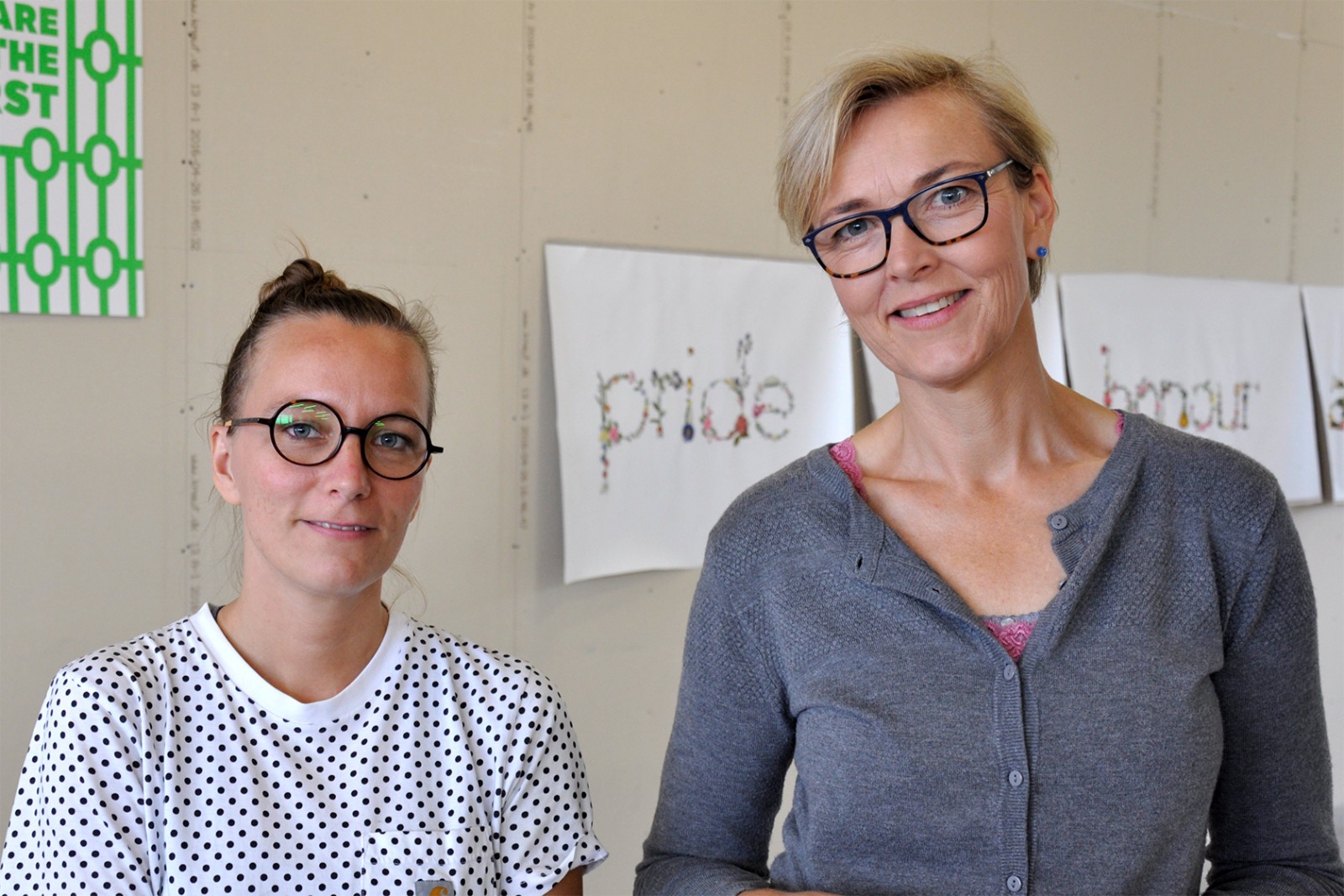 The Catalyst Experiment: Sproget har en fortræffelig evne til at skabe refleksion</br>Lise Haurum Christensen og Trine Rytter Andersen står bag Project Art Writing og The Catalyst Experiment .</br>Foto: Sixten Therkildsen 