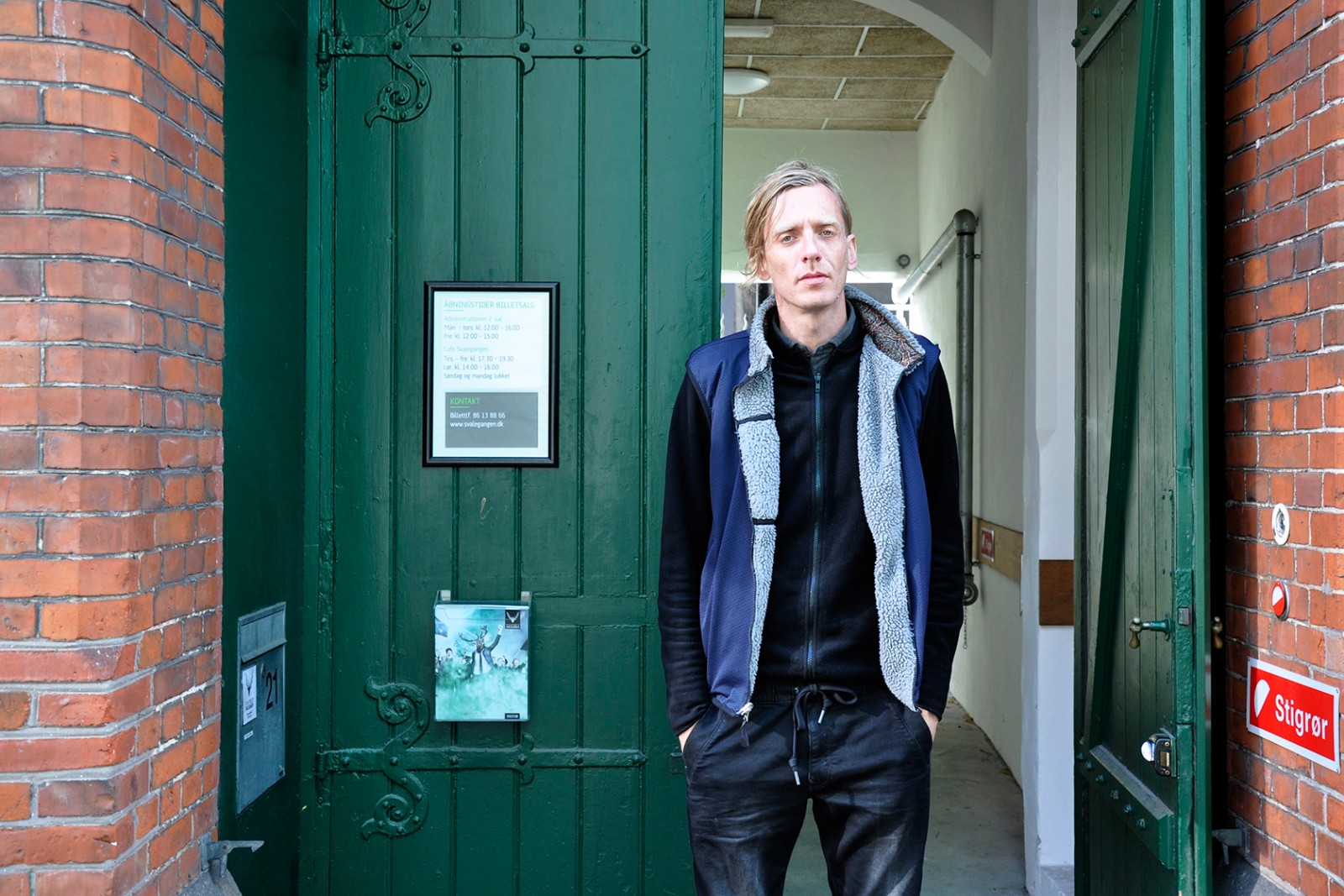 En pæredansk sort komedie</br>Morten Lundgaard, teaterinstruktør på stykket DANSK.</br>Foto: Sixten Therkildsen