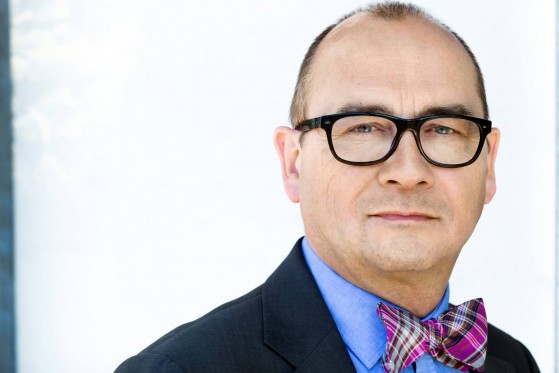 Danmarks første popsmed hyldes</br>Carl Nielsen repræsentere den danske folkemusik for dirigent Michael Bojesen.</br>Foto: Pr-foto / Aarhus Symfoniorkester