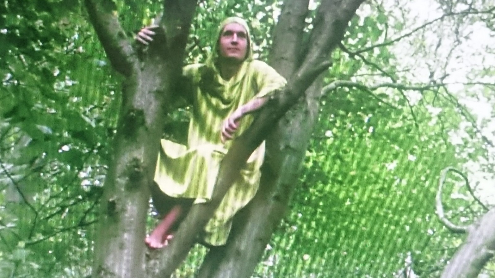 Billedserie: Videokunst i Skulpturlandsby Selde</br>Videoværk af Clara Jozefine Olika Morks: Plant Ultima Hominis, videostill</br>Foto: Barbara Katzin