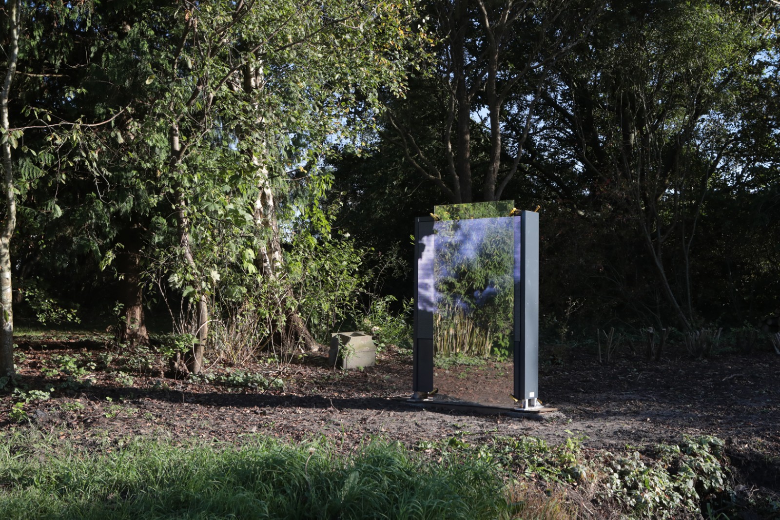 Billedserie: Videokunst i Skulpturlandsby Selde</br>Videoværk af Eva La Cour: Vejrfænomenologi og Videohistorik</br>Foto: Barbara Katzin