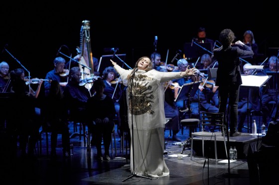 En engel gik gennem Musikhuset</br>Anohni leverede en storslået koncert og kan synge ting, som de færreste vil kunne slippe afsted med. </br>Foto: PR-foto / Musikhuset Aarhus - Anders Hede