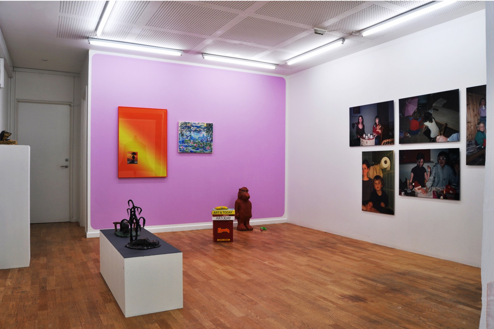 Billedserie: Forsvindingspunkt på Sydhavn Station</br>Udstillingen 'Forsvindingspunkt' på Sydhavn Station er kurateret af Jens Axel Beck.</br>Foto: Jens Axel Beck