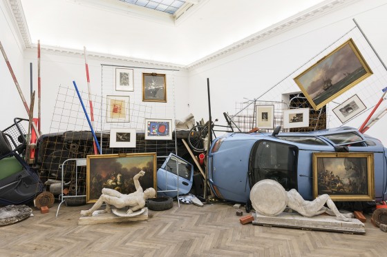Kulturarven transformeres og aktiveres på Charlottenborg</br>Ahmet Öğüt, 'No Protest Lost', 2017. Installation view, Kunsthal Charlottenborg, 2017. </br>Foto: PR-foto / Kunsthal Charlottenborg - David Stjernholm
