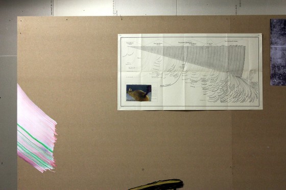 KH7 Art Space: 5 kunstnere, 3 dages åbent værksted, 1 værk</br>De fem kunstnere Cai-Ulrich von Platen, Else Ploug Isaksen. Michael Boelt Fischer, Iben West og Anette Højlund har lavet et fællesværk til udstillingen Mellemværender i KH7 Artspace på havnen i Aarhus.</br>Foto: Cai-Ulrich von Platen, Else Ploug Isaksen, Michael Boelt Fischer, Iben West og Anette Højlund