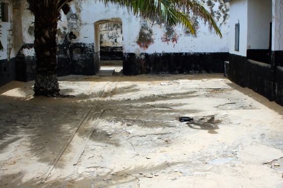 Kunstner-queen lader skyggerne spille</br>Fra Jeannette Ehlers værk Atlantic (gate-of-no-return)</br>Foto: Nikolaj Recke