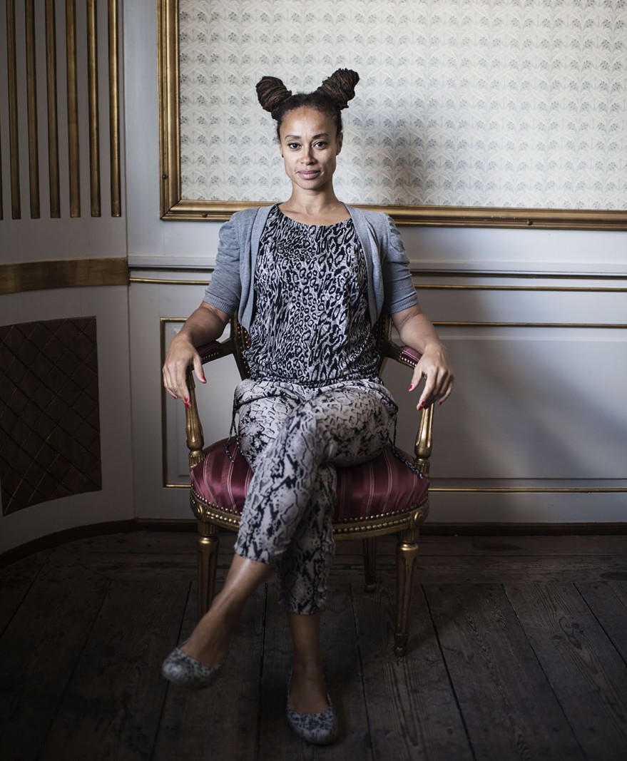 Kunstner-queen lader skyggerne spille</br>Til marts afsløres Jeannette Ehlers og La Vaughn Belles 7 meter høje skulptur i København</br>Foto: Casper Holmenlund Christensen