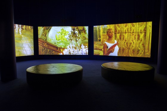 Isaac Julien skildrer middelhavets flygtninge med videokunst</br>Isaac Juliens udstilling vises på ARoS frem til den 27. maj 2018.</br>Foto: PR-foto / ARoS