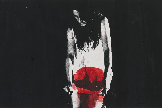 Ursula Reuter Christiansen: Kvinden, der lod sig ofre</br>I en kampsituation er det ikke tilladt at vise tegn på svaghed, siger Ursula Reuter Christiansen.</br>Foto: Silketryk  © Ursula Reuter Christiansen