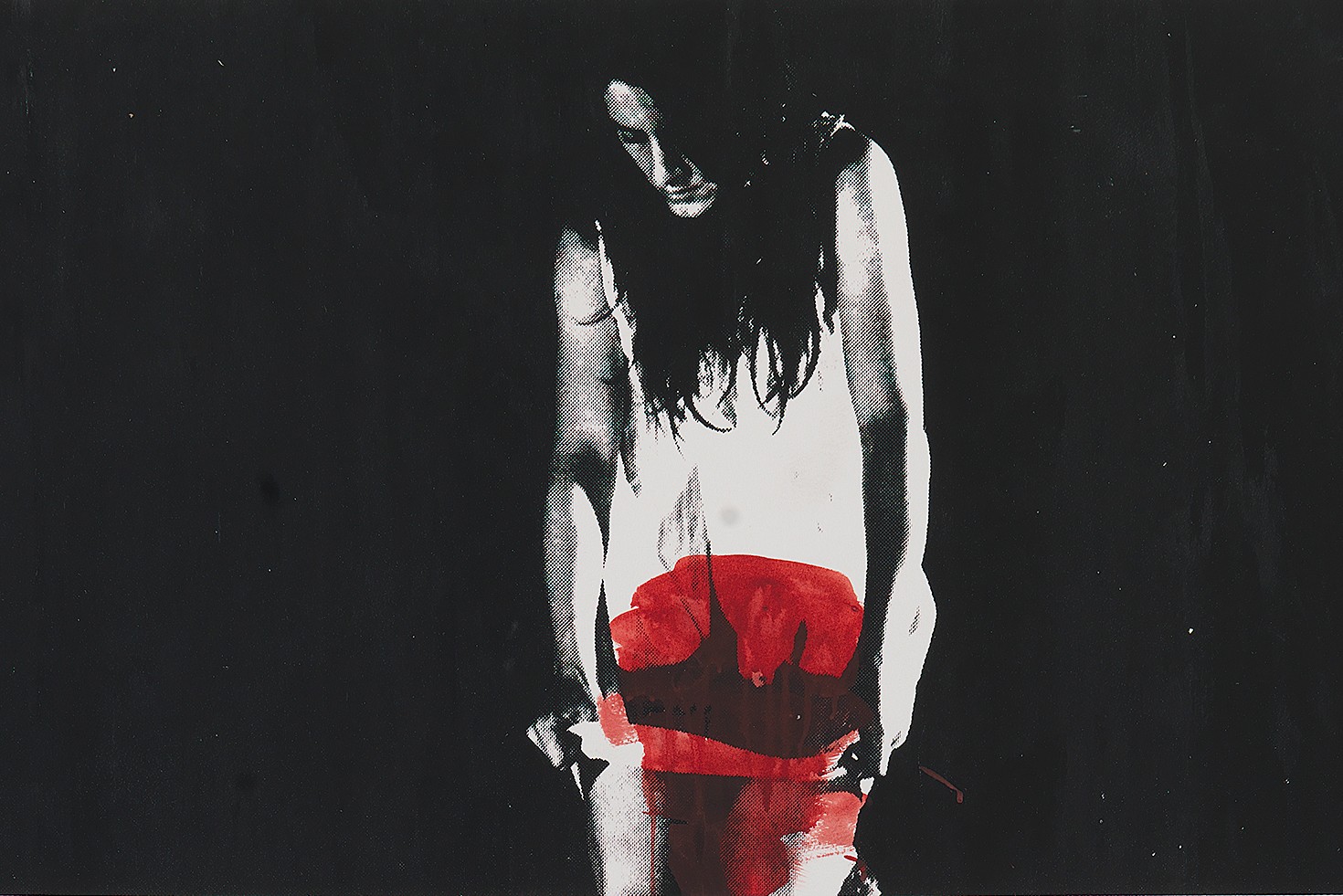 Ursula Reuter Christiansen: Kvinden, der lod sig ofre</br>I en kampsituation er det ikke tilladt at vise tegn på svaghed, siger Ursula Reuter Christiansen.</br>Foto: Silketryk  © Ursula Reuter Christiansen