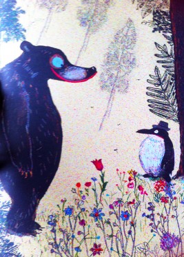 Filosofi i børnehøjde</br>Bogen er et samarbejde mellem en debutant på børnebogsfronten og en garvet illustrator.</br>Foto: Illustration fra bogen