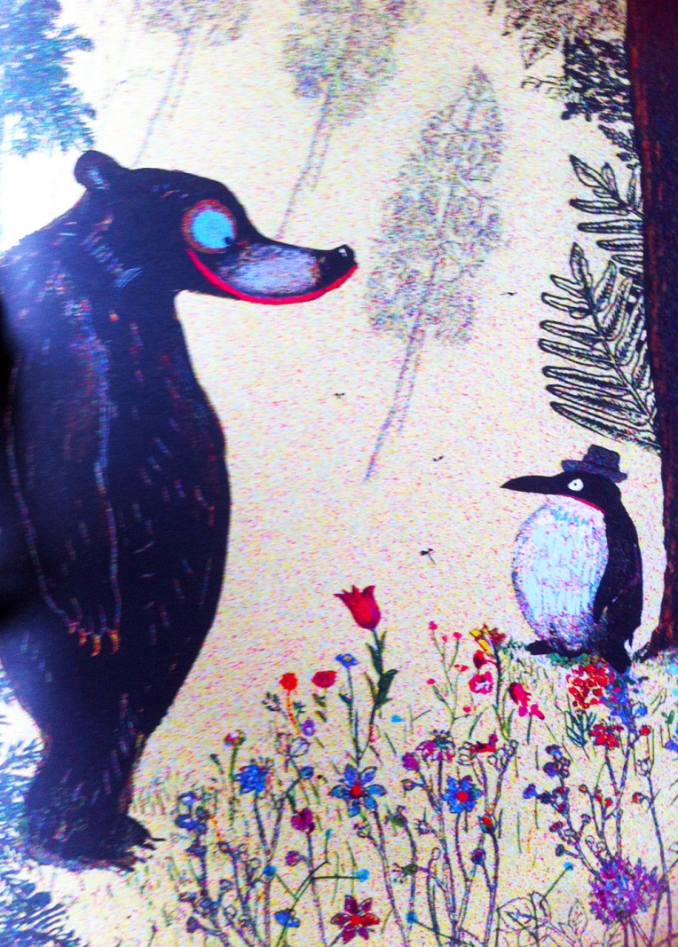 Filosofi i børnehøjde</br>Bogen er et samarbejde mellem en debutant på børnebogsfronten og en garvet illustrator.</br>Foto: Illustration fra bogen