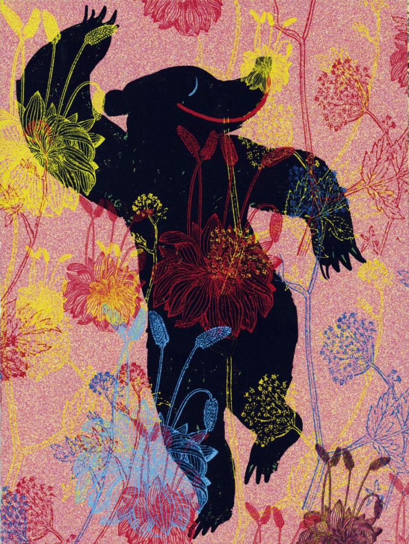 Filosofi i børnehøjde</br>Bjørnen, som ikke havde været der før har illustrationer, der er som taget ud af et gammelt blomsterleksikon.</br>Foto: Illustration fra bogen