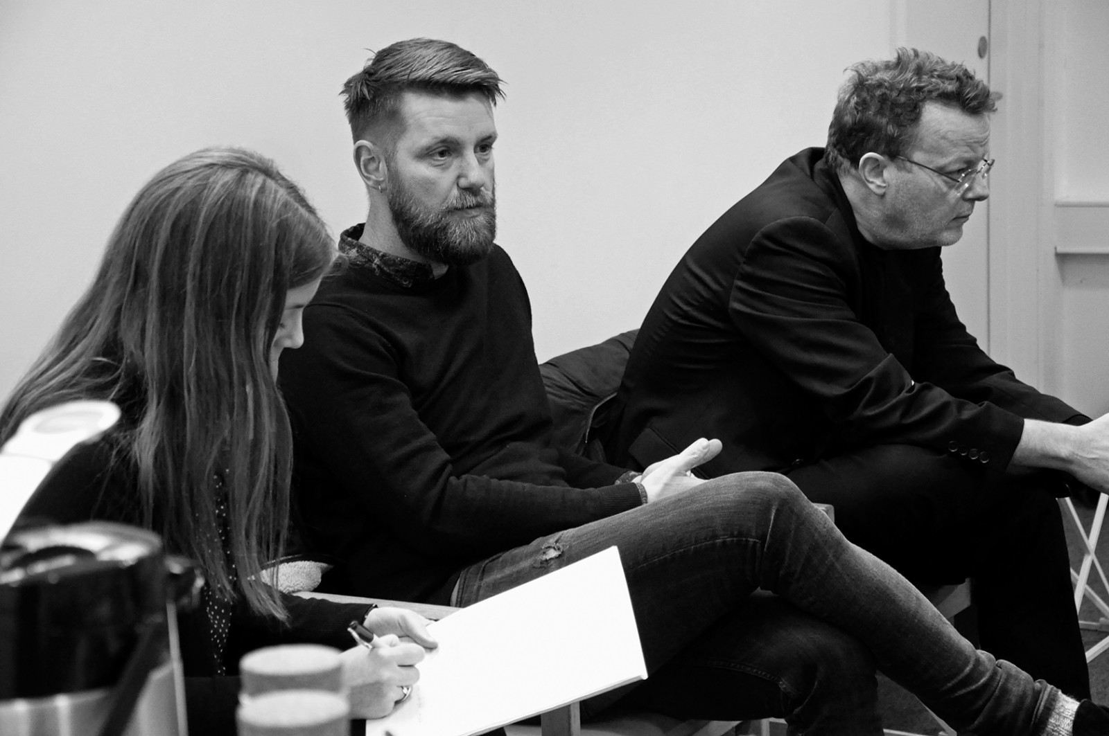 Kunstnernes Påskeudstilling 2018: Censorerne slipper nu værker gennem nåleøjet</br>Censurkomitéen har til opgave at blive enige om de værker, der skal udstilles på KP.</br>Foto: Kulturmagasinet Fine Spind